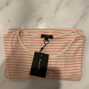 Massimo Dutti cotton t-shirt, long sleeves.